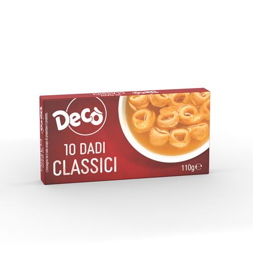 DECO' DADO CLASSICO 10pz 110g