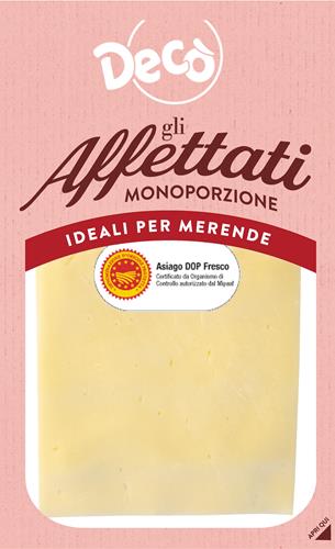 DECO' ASIAGO FRESCO DOP 50g vaschetta monoporzione