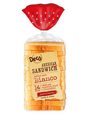 DECO' AMERICAN SANDWICH GRANO TENERO 550g