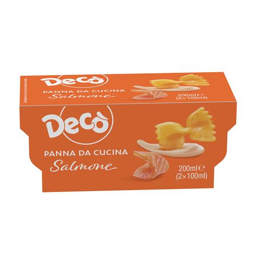 DECO' PANNA UHT SALMONE 2x100g