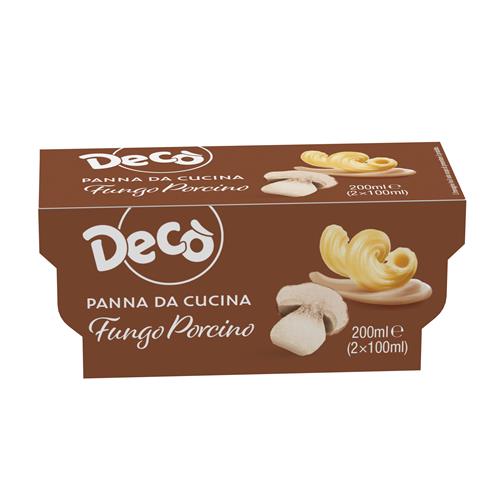 DECO' PANNA UHT FUNGHI 2x100g