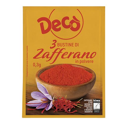 Decò ZAFFERANO Bustine 3x100mg