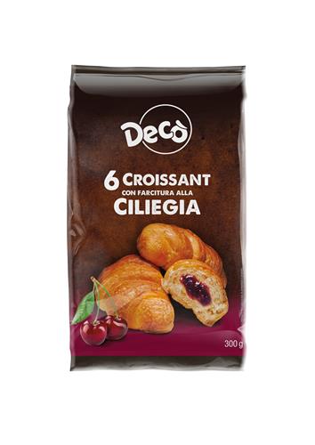 Decò CROISSANT con farcitura alla ciliegia