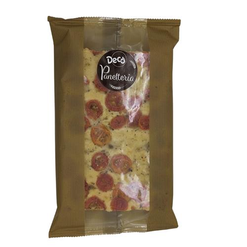 Decò FOCACCIA CON POMODORINI A RONDELLE 