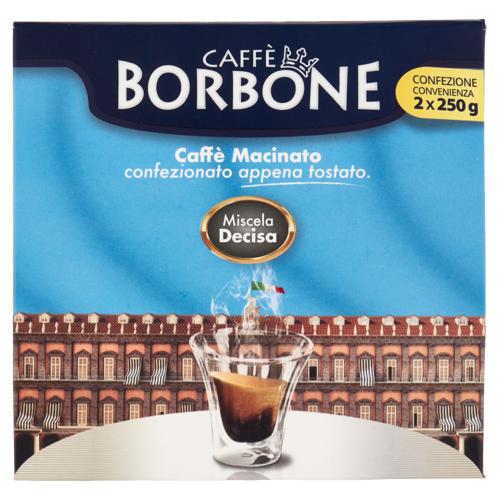 Caffè Borbone Miscela Decisa Caffè Macinato 2 x 250 g