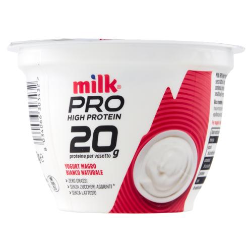 Milk Pro High Protein 20g Yogurt Magro Bianco Naturale 180 g