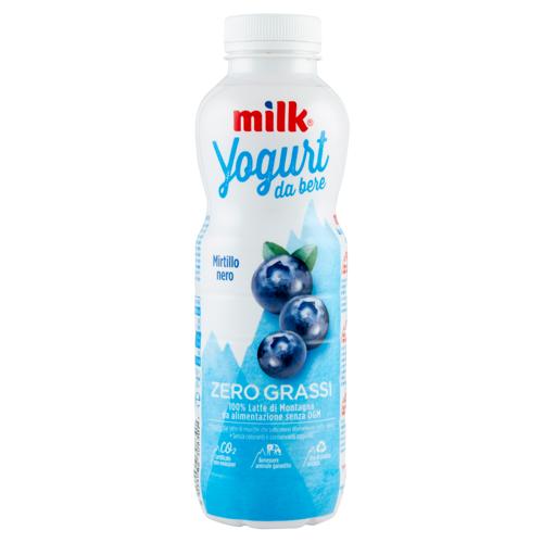 Milk Yogurt da bere Mirtillo nero Zero Grassi 500 g