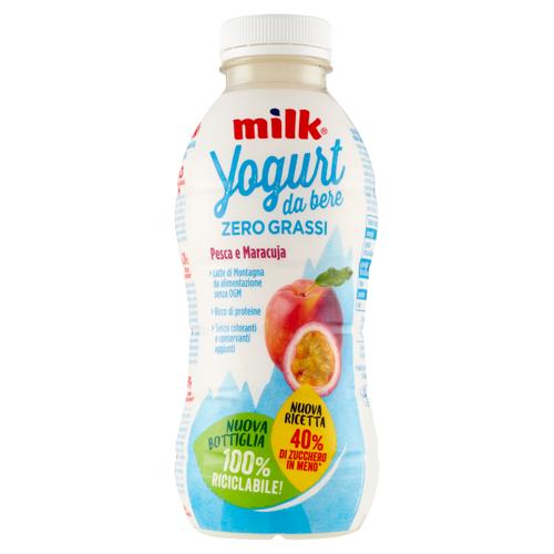 Milk Yogurt da bere Zero Grassi Pesca Maracuja 500 g