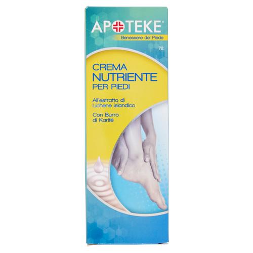 Apoteke Benessere del Piede Crema Nutriente per Piedi 100 ml