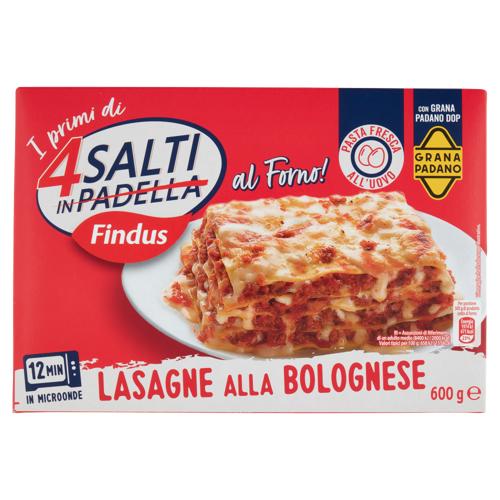 4 Salti in Padella al Forno Findus Lasagne alla Bolognese 600 g