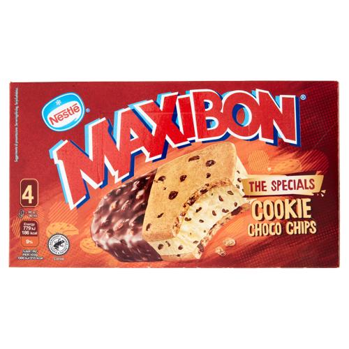 NESTLÉ Maxibon Cookie Choco Chips 4 x 60 g