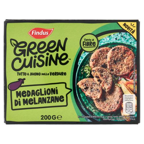 Findus Green Cuisine 4 Medaglioni di Melanzane 200 g