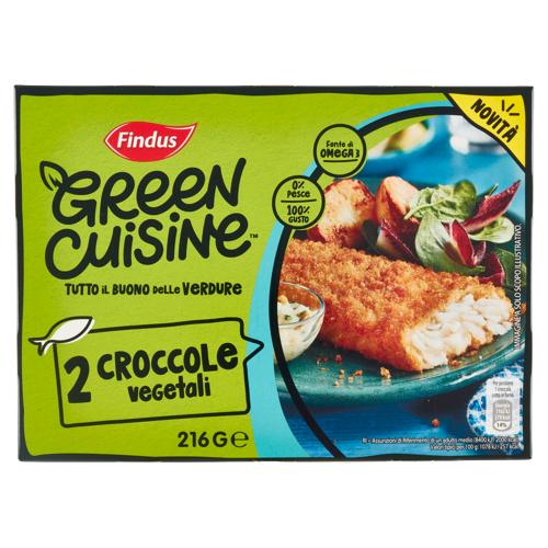 Findus Green Cuisine 2 Croccole Vegetali 216 g