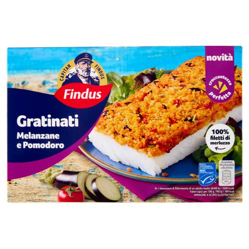 Capitan Findus I Gratinati Melanzane e Pomodoro 380 g