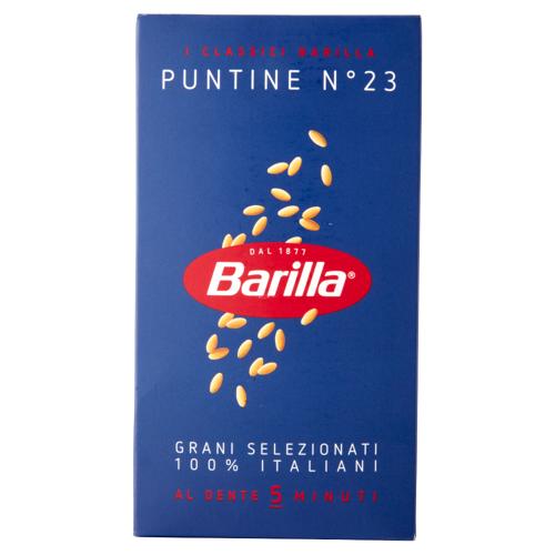 Barilla Pasta Puntine n.23 100% Grano Italiano 500 g
