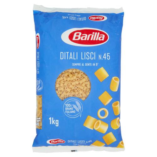 Barilla Ditali Lisci n.45 100% grano italiano CELLO 1Kg