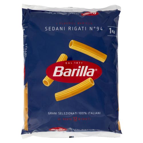 Barilla Pasta Sedani Rigati n.94 100% Grano Italiano CELLO 1 Kg