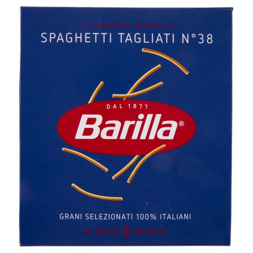Barilla Pasta Spaghetti Tagliati n.38 100% Grano Italiano 500 g