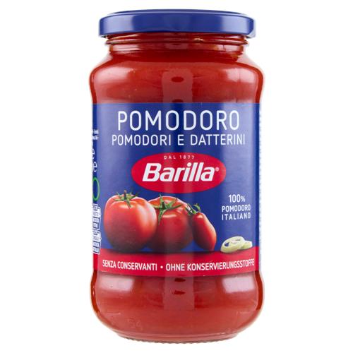 Barilla Sugo Pomodoro e Datterini 100% Pomodori italiani  Condimento per Pasta 400g