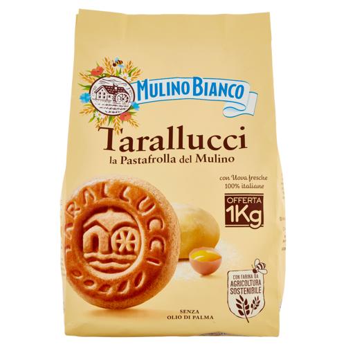 Mulino Bianco Tarallucci Biscotti con Uova Fresche 100% italiane 1Kg