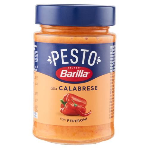 Barilla Pesto Calabrese Peperoni e Peperoncini  Condimento e Sugo per Pasta 190 g