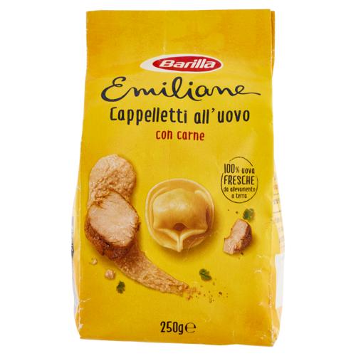 Barilla Emiliane Cappelletti Pasta all'Uovo ripiena con Carne 250g