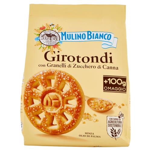 Mulino Bianco Girotondi Biscotti con Granelli di Zucchero di Canna 800g