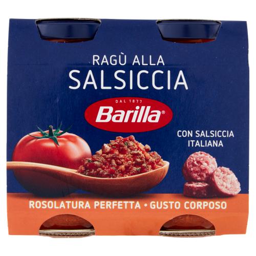 Barilla Sugo Ragù Salsiccia Condimento per Pasta 180gX2