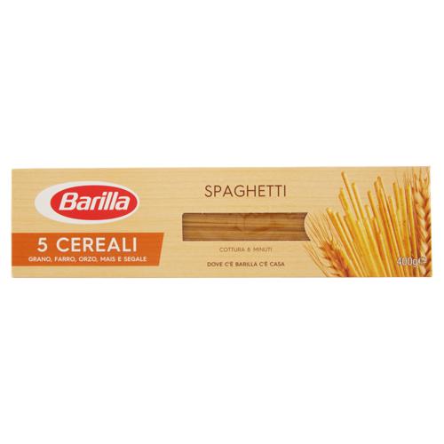 Barilla Pasta 5 Cereali Spaghetti Fonte di Fibre 400g