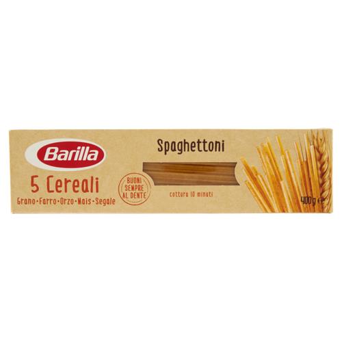 Barilla Pasta 5 Cereali Spaghettoni n.5 Fonte di fibre 1 Kg