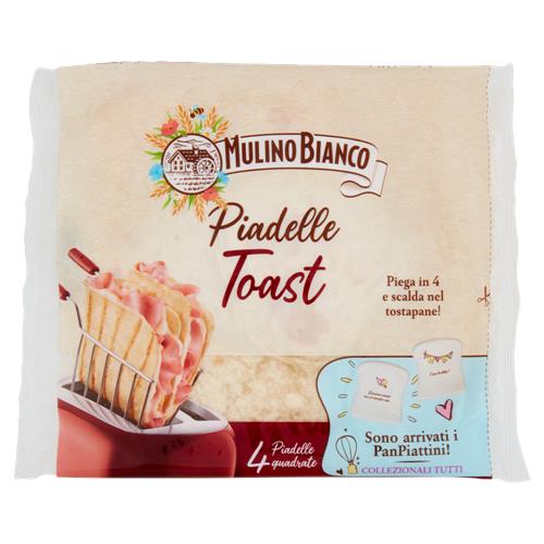 Mulino Bianco Piadina Piadelle Toast Ideale per Piadina e Toast 4pz 240g