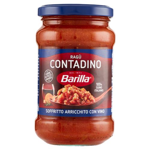 Barilla Sugo Ragù Contadino con Vino Rosso Condimento per Pasta 300g