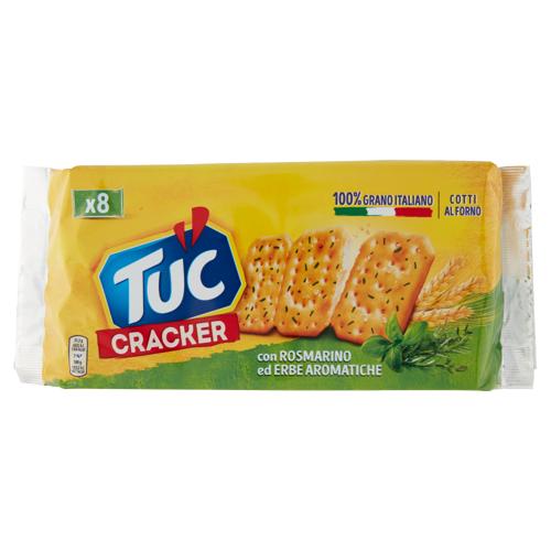 Tuc Cracker con Rosmarino ed Erbe Aromatiche cotto al forno - 250g