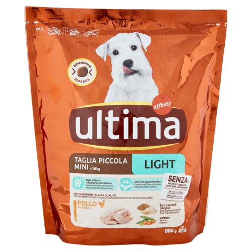 ultima Dog Taglia Piccola Mini <10kg Light Pollo 800 g