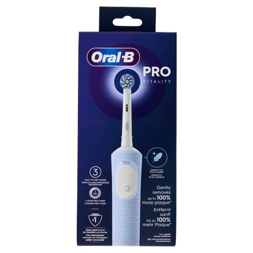 Oral-B Spazzolino Elettrico Denti Ricaricabile Pro Vitality Vapor Blue