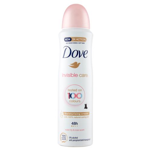 Dove invisible care water lily & rose scent anti-perspirant 150 ml