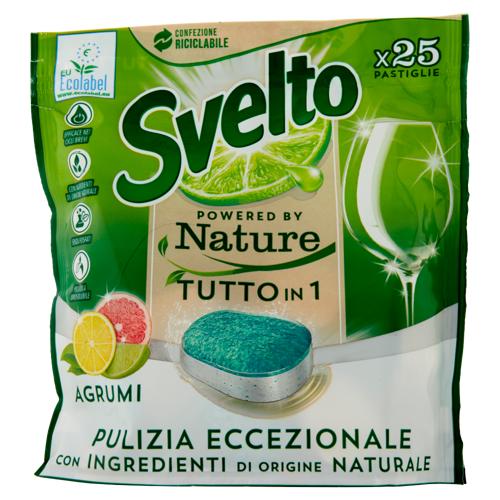 Svelto Powered by Nature Tutto in 1 Agrumi 25 Pastiglie 438 g