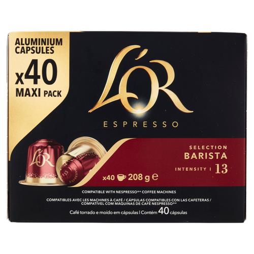 L'Or Espresso Selection Barista 40 capsule 208 g