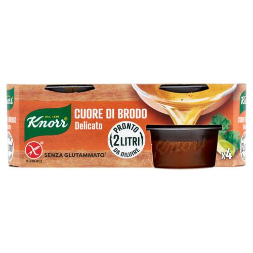Knorr Cuore di Brodo Delicato 4 x 28 g