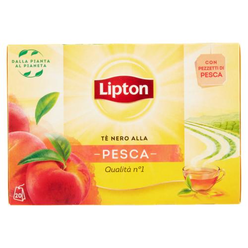 Lipton Tè Nero alla Pesca 20 Filtri 30 g