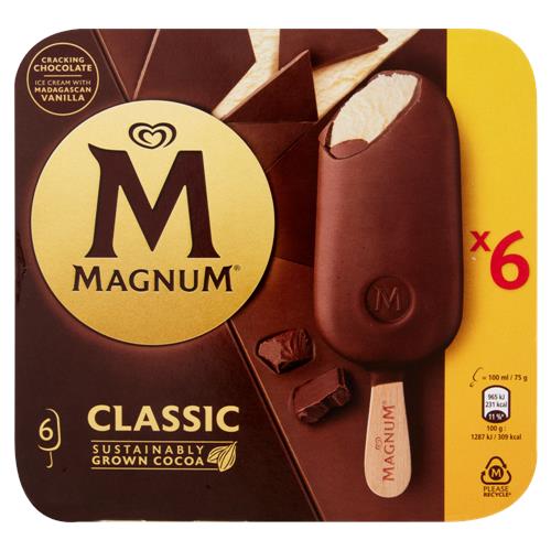 Magnum Classic 6 Gelati 450 g