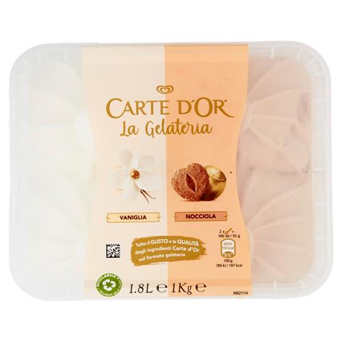 Carte d'Or La Gelateria Vaniglia Nocciola 1 Kg