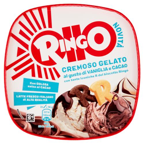 Ringo Cremoso Gelato al gusto di Vaniglia e Cacao 445 g