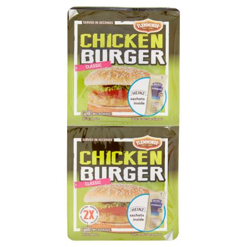 Flemmings Chicken Burger Classic 2 x 119,5 g