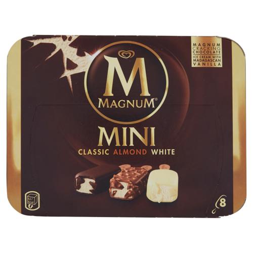 Magnum Mini Classico Mandorla Bianco 8 gelati 352 g