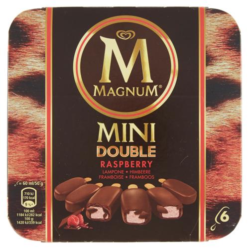 Magnum Mini Double Lampone 6 x 50 g