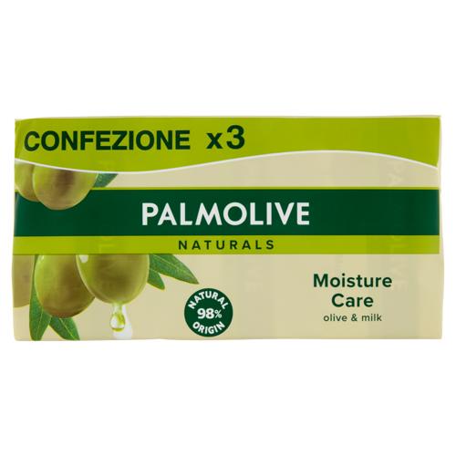 Palmolive sapone solido Naturals oliva & latte 3x90 g