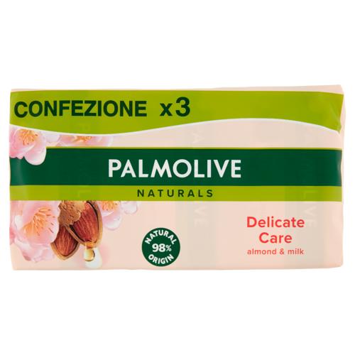Palmolive sapone solido Naturals latte di mandorla 3x90 g
