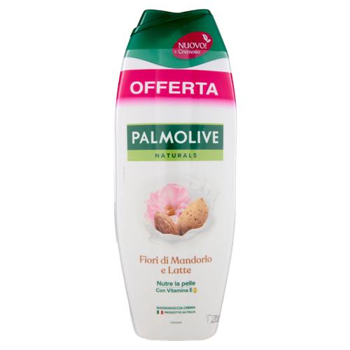 Palmolive bagnoschiuma Naturals Fiori di Mandorlo con idratante 2x500 ml