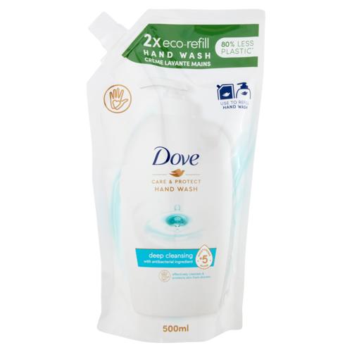 Dove Care & Protect Hand Wash deep cleansing Ricarica 500 ml